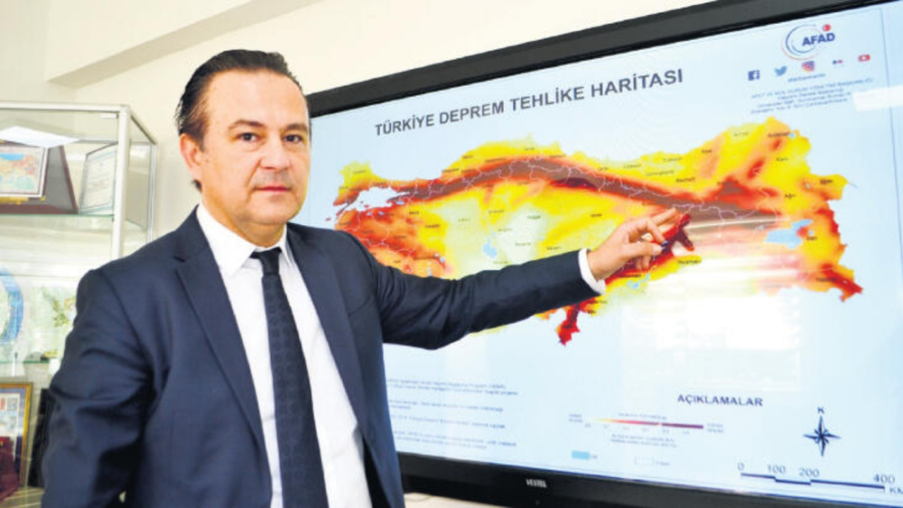 Türkiye her yıl 2.5 santimetre kayıyor