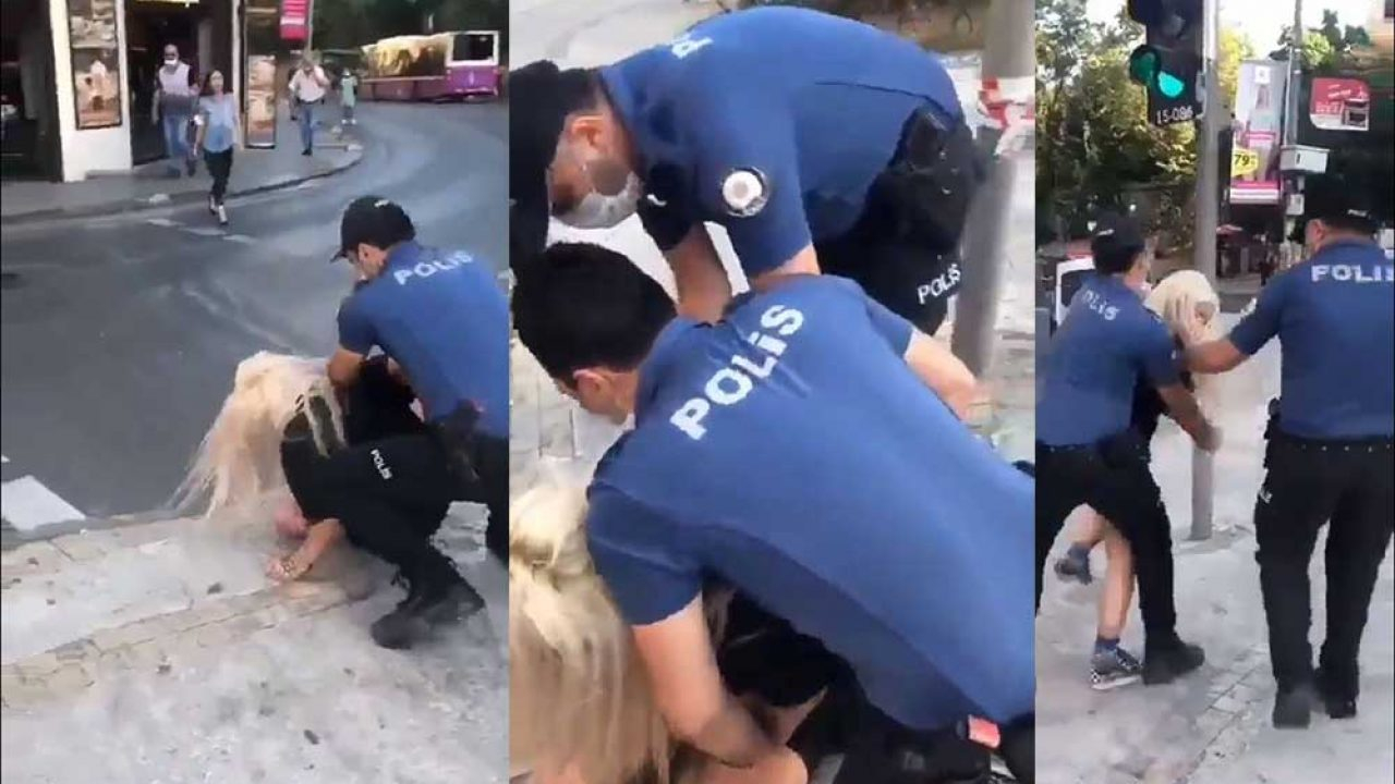 O iki polis görevden alındı