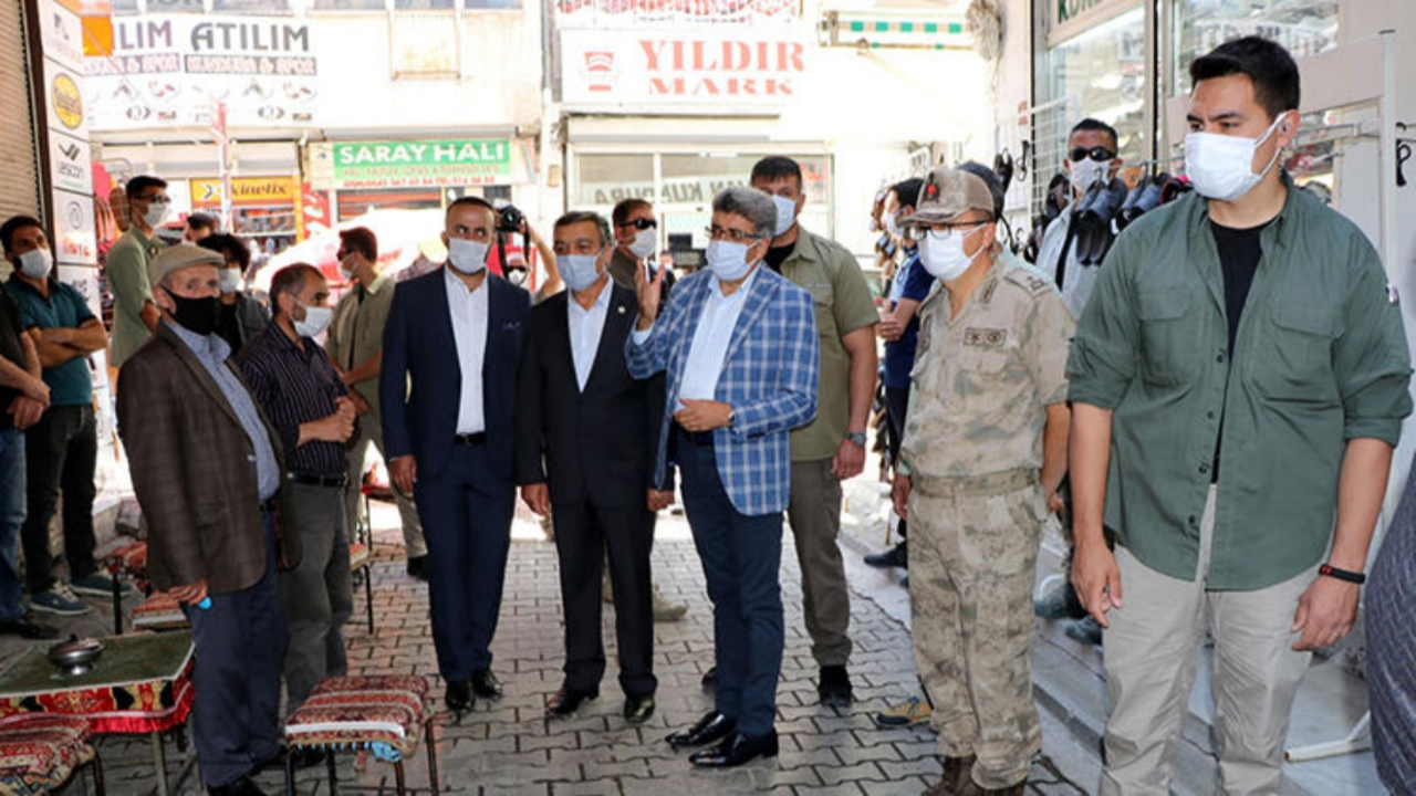 Vali çay ikramını böyle geri çevirdi