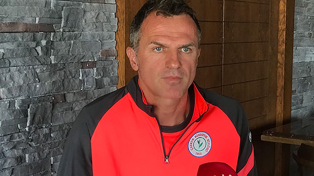 Tomas: Rizespor baskılı ve hücum futbolu oynayacak