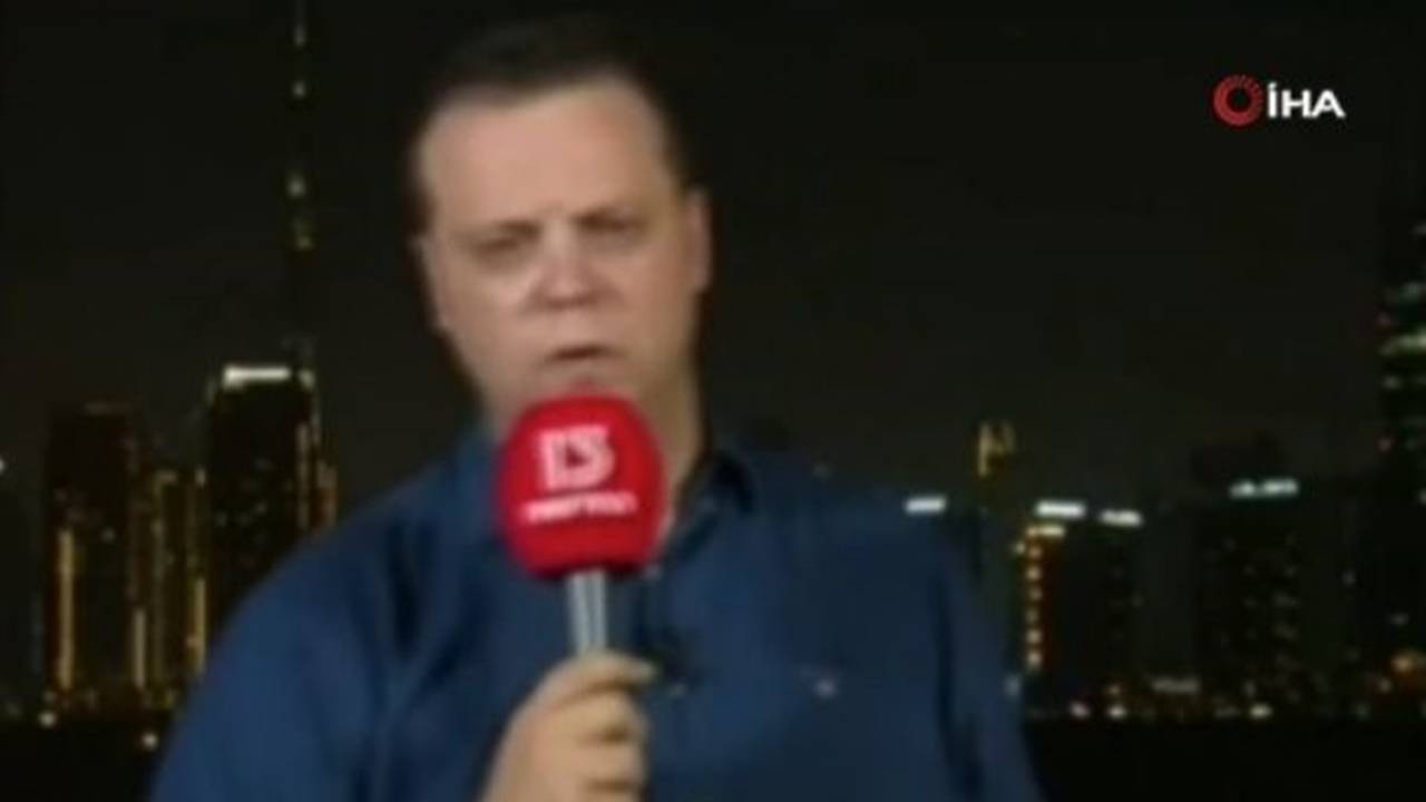 İsrailli muhabir canlı yayında bayıldı