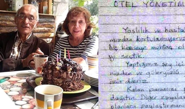 El ele intihar eden  yaşlı çiftin oğullarından gelen son mesaj şok etti!
