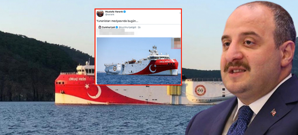 Bakan Varank'tan Cumhuriyet'e 'Oruç Reis' tepkisi
