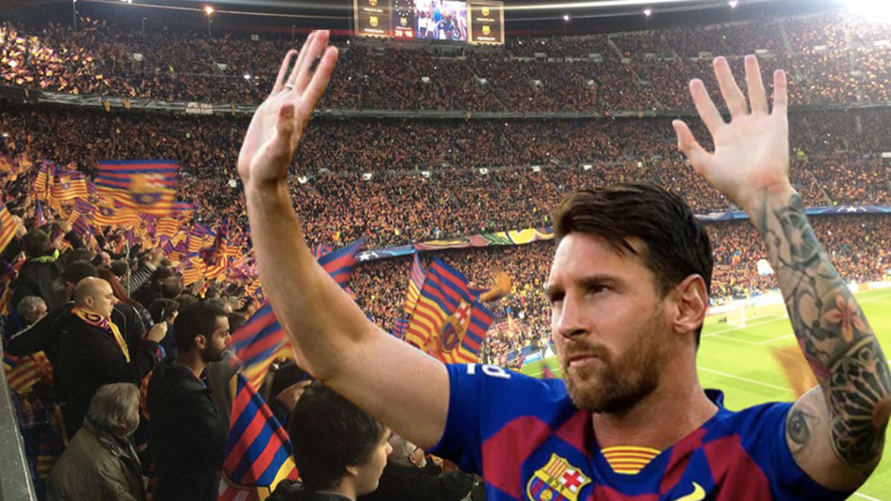 Barcelona'da Lionel Messi depremi