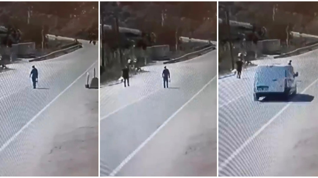Minibüsün çarptığı adam yaşamını yitirdi