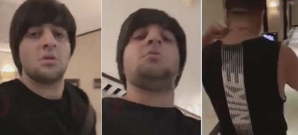 Son dakikalarını görüntülemiş! Videosu ortaya çıktı...