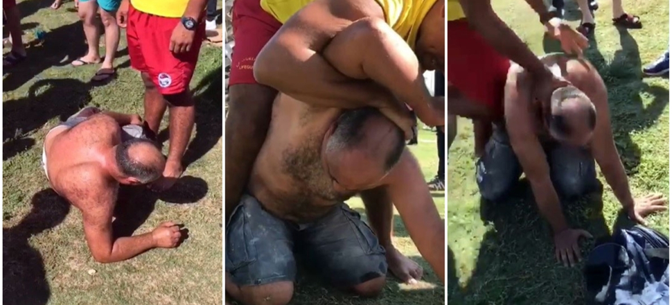 Soyunma kabinlerini izlerken yakalandı