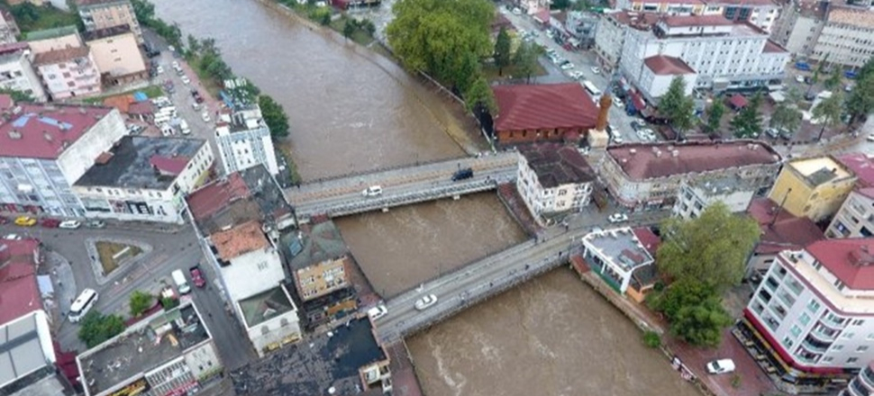 Samsun'da su baskını endişesi