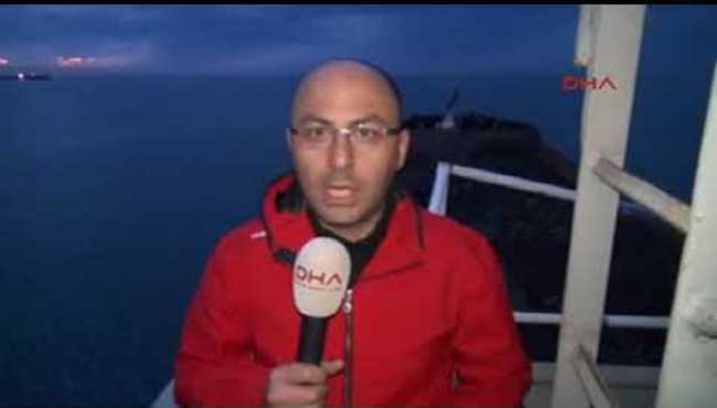 Rize-Artvin havalimanında çift yönlü dolgu çalışması...