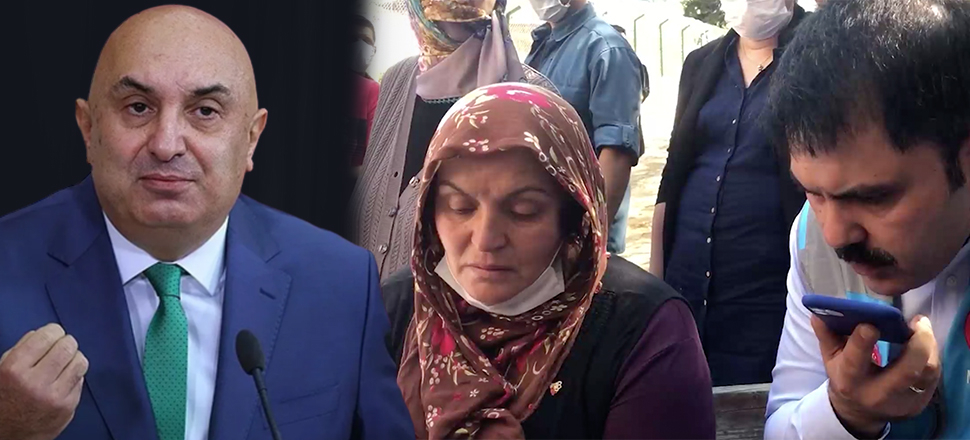 Bakan Kurum mağdur kadınla bizzat ilgilendi