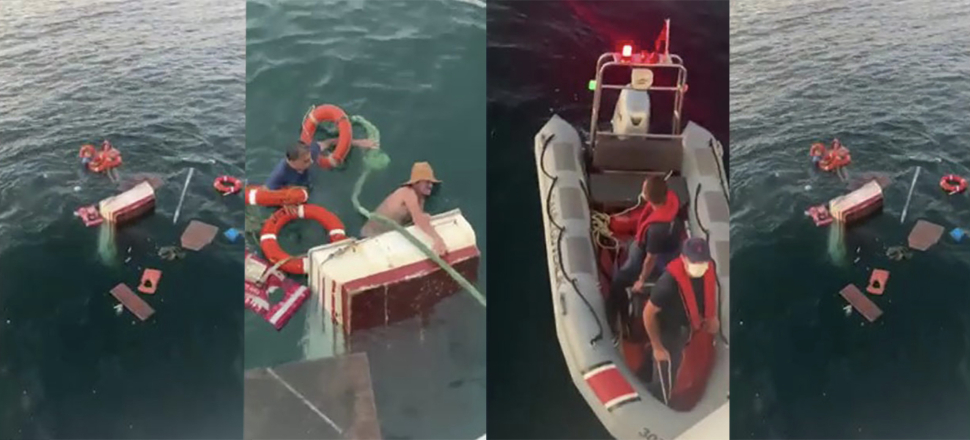 Büyükada açıklarında tekne battı! Can pazarı yaşandı