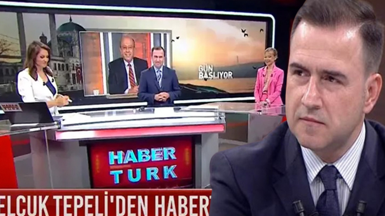 Selçuk Tepeli canlı yayında Habertürk'e veda etti!