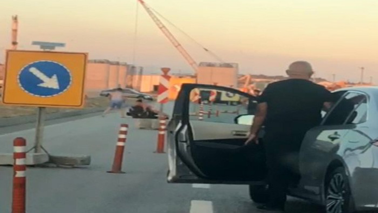 Yol verme kavgası yerde devam etti