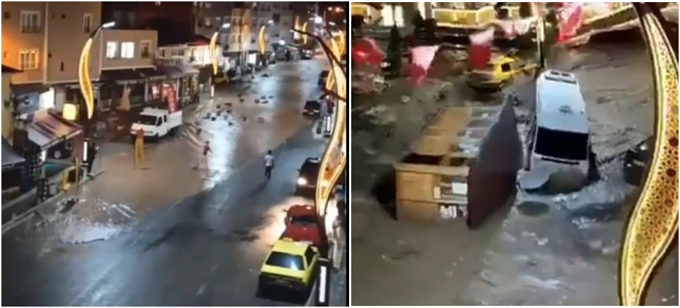 Giresun'da felaket böyle geldi!