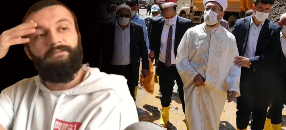 Aykut Elmas hem dinle hem de Ali Erbaş'la dalga geçti