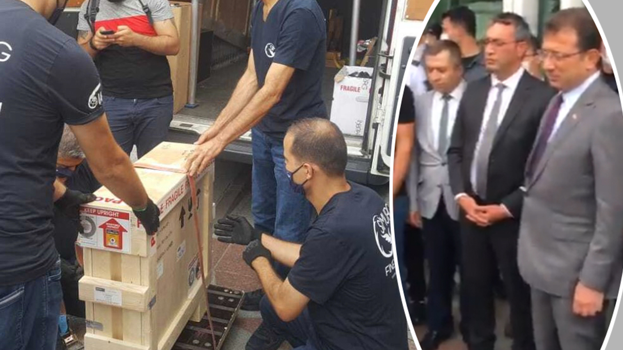 Fatih'in portresi İstanbul'a geldi