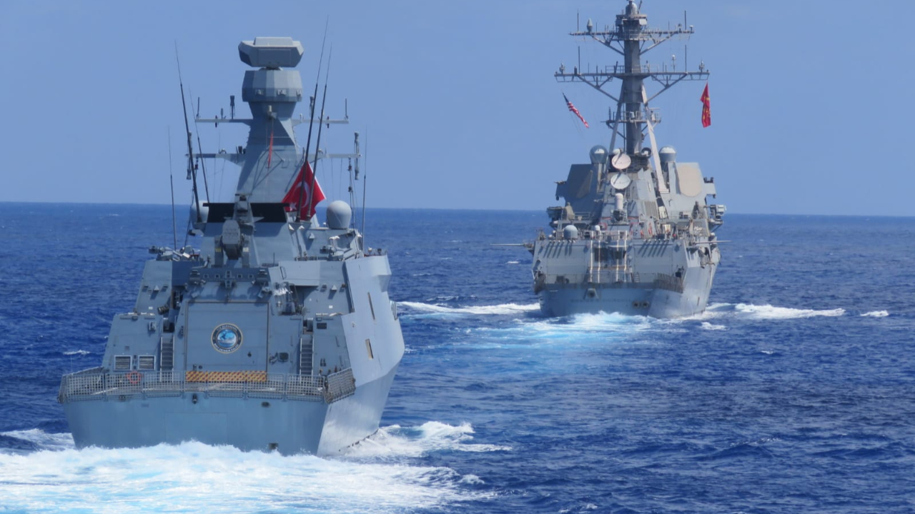 Doğu Akdeniz'de ABD ile tatbikat