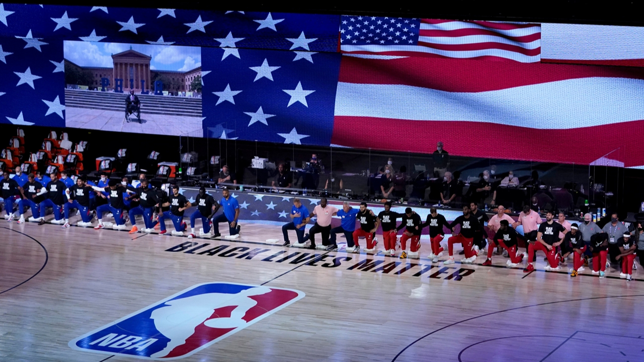 NBA'de polis şiddeti protestosu