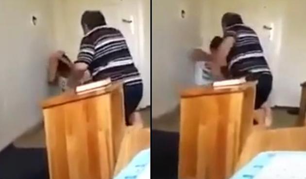 Terlikle küçük çocuğu dövdüğü görüntüler infial yaratan Kur'an kursu hocasına tahliye!