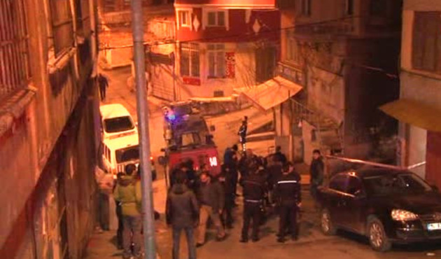 Beyoğlu'nda marangozhanede korkutan patlama