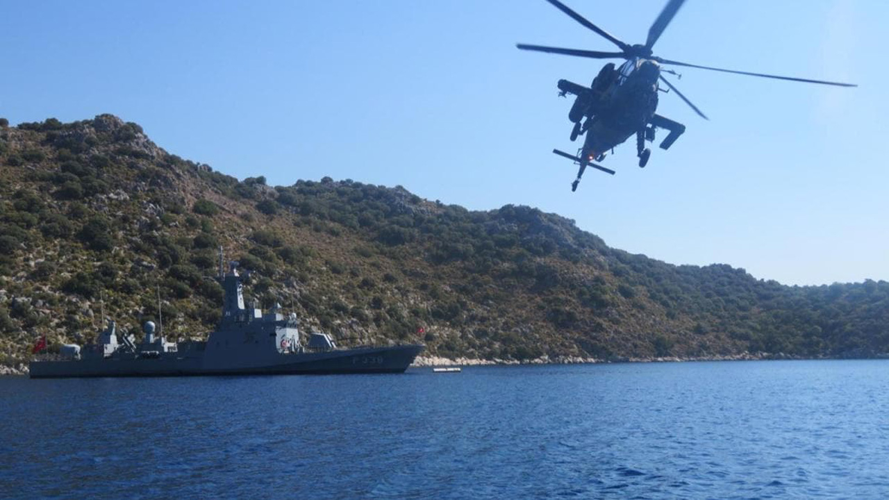Atak helikopterleri Ege ve Akdeniz'de