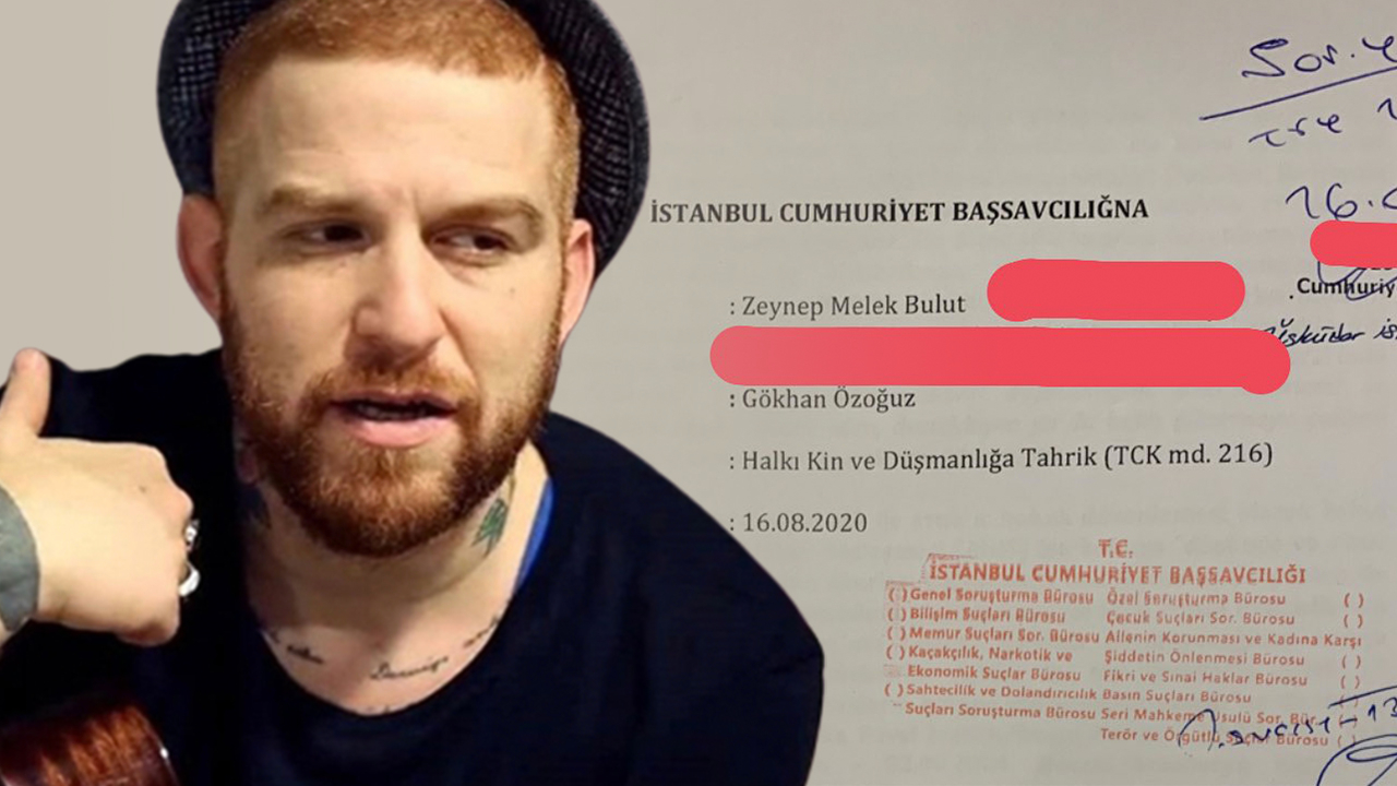 Gökhan Özoğuz'a suç duyurusu