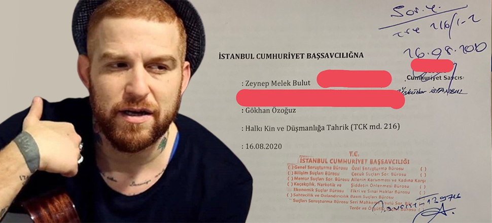 Gökhan Özoğuz'a suç duyurusu