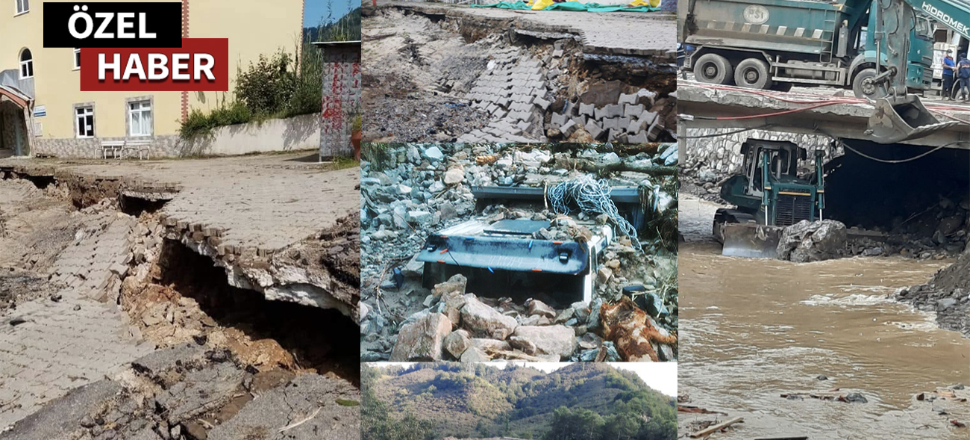 Mahalle adı gibi 5 metre aşağı kaydı