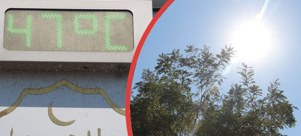 Şanlıurfa’da sıcaklık 47 dereceyi aştı!