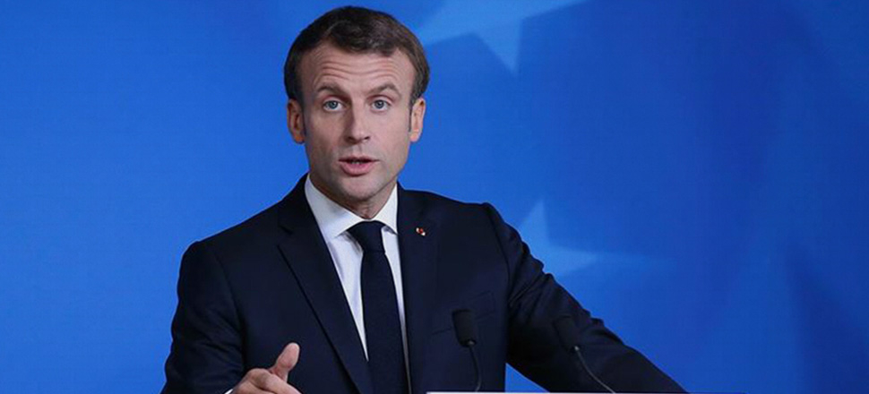 Macron adında bir komik...