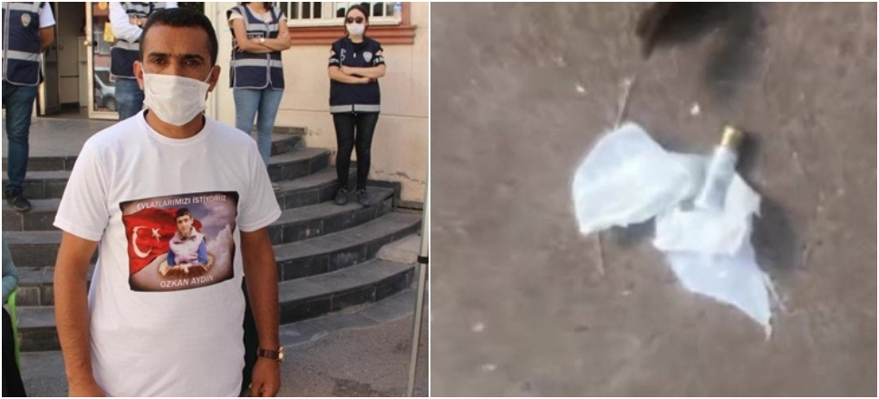 Evlat nöbetindeki babayı hedef aldılar