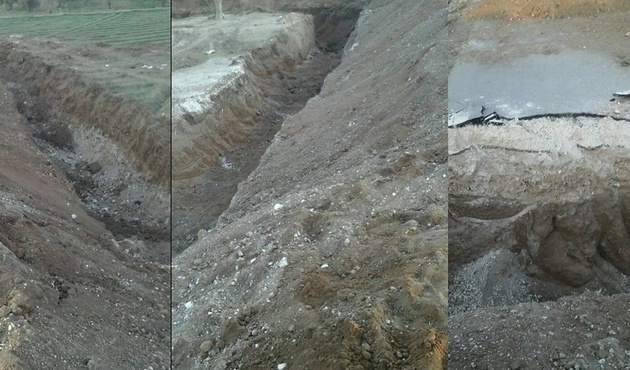 'Hendek-çukur fareleri' yine iş başında! PYD kazmaya başladı...