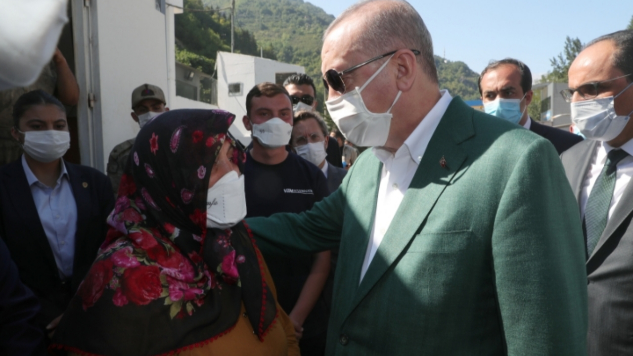 Cumhurbaşkanı Erdoğan: Dere yatağında yapılar kalmayacak. Bazı müjdeler vereceğiz...