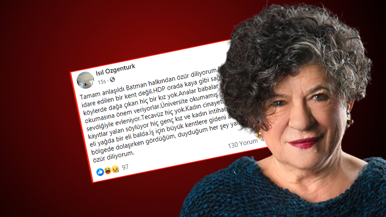 Işıl Özgentürk'ün özrü kabahatinden büyük!