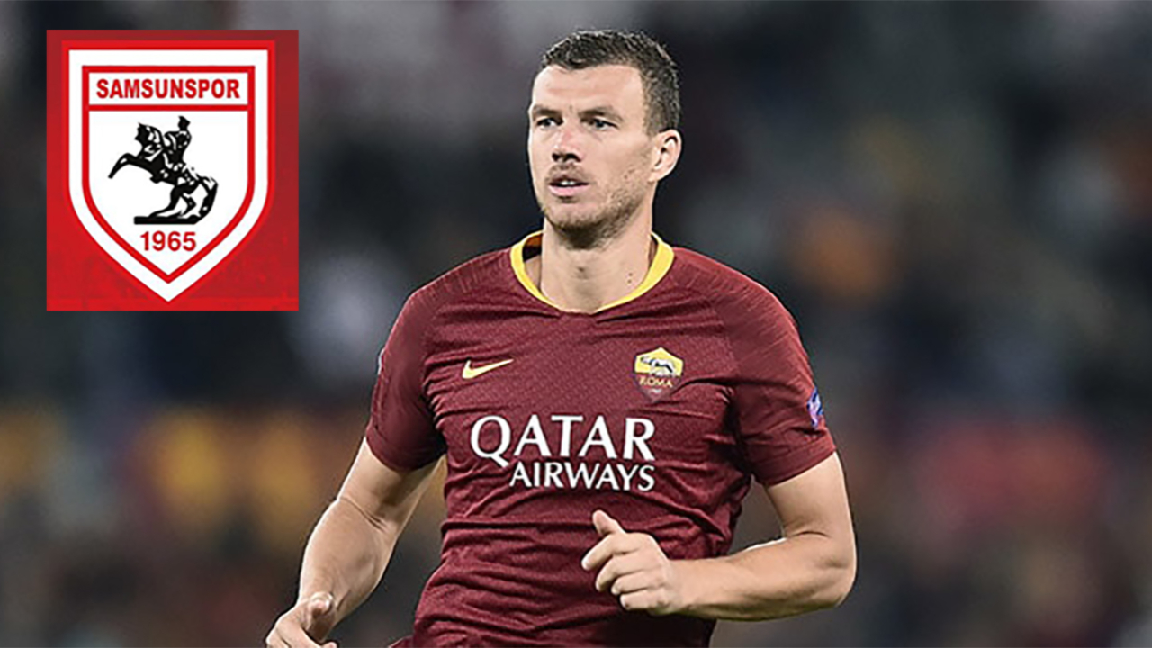 Edin Dzeko'dan Samsunspor'a başarı dileği