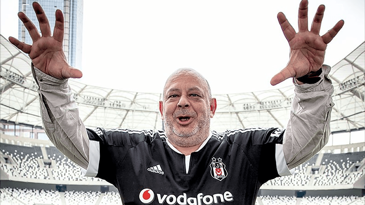Haldun Boysan tribünde böyle üçlü çektirmişti