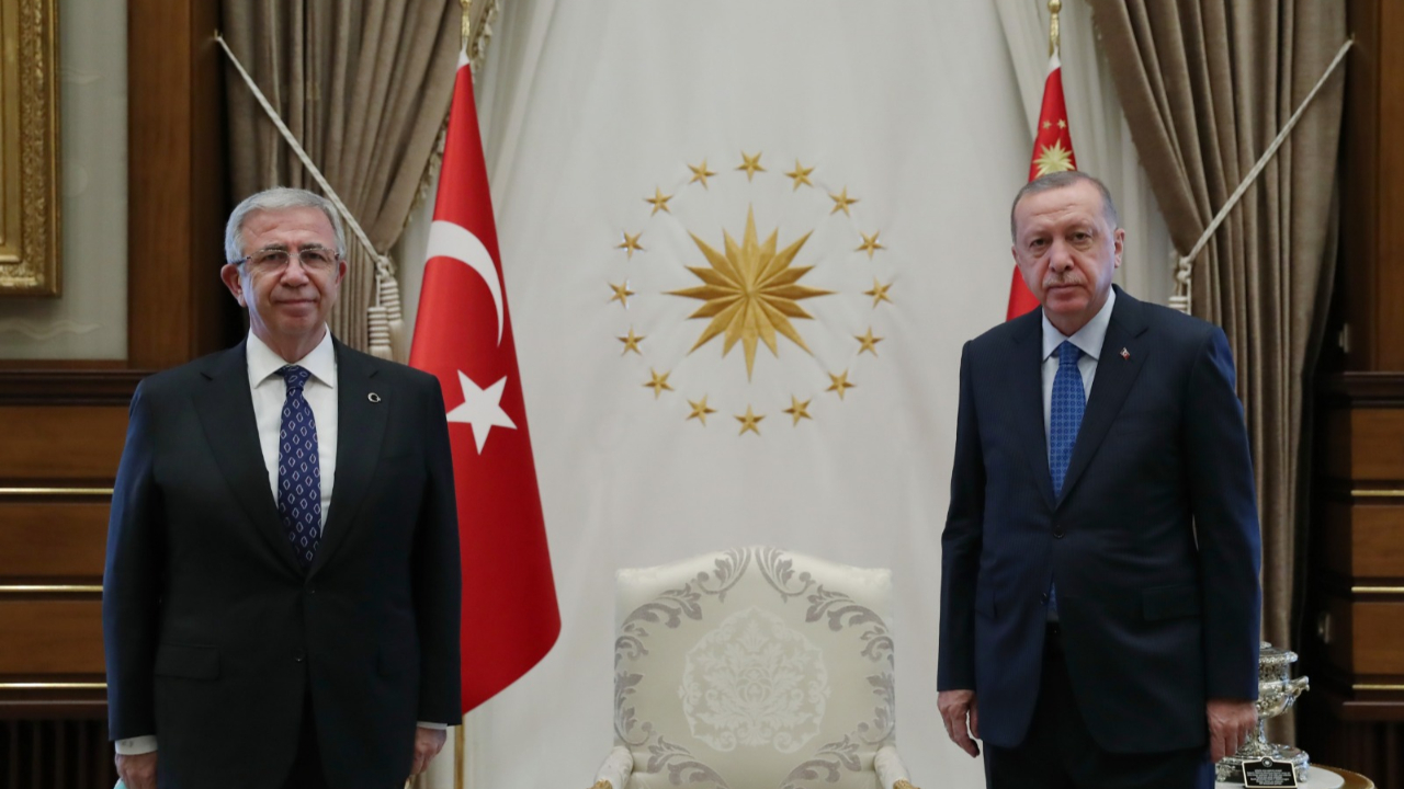 Cumhurbaşkanı Erdoğan Mansur Yavaş'ı kabul etti