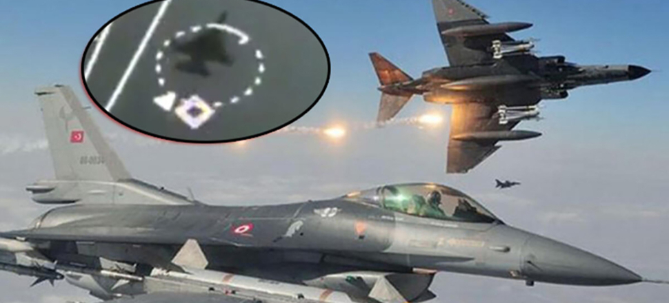 Yunan jetlerini kadın pilotlarımız kovaladı