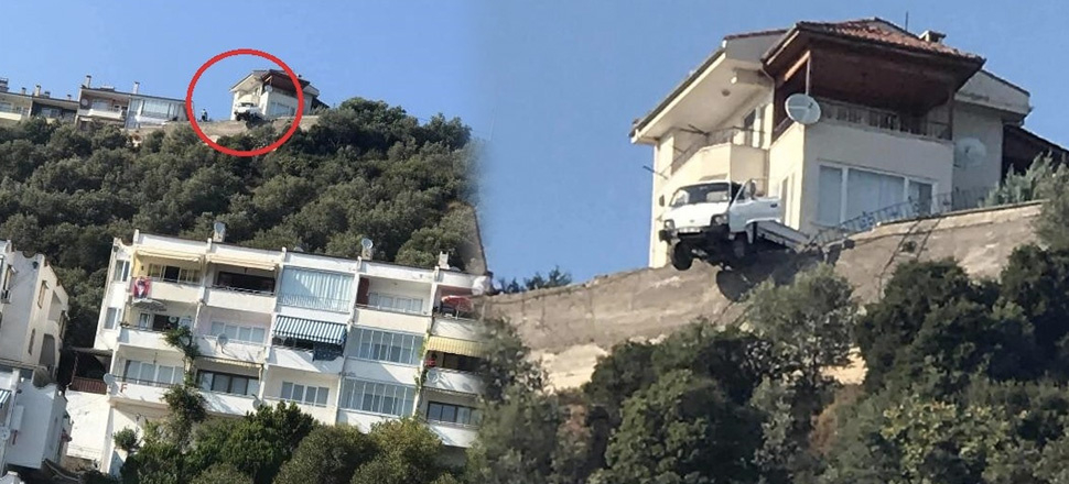 Aksiyon filmlerindeki gibi kaza!