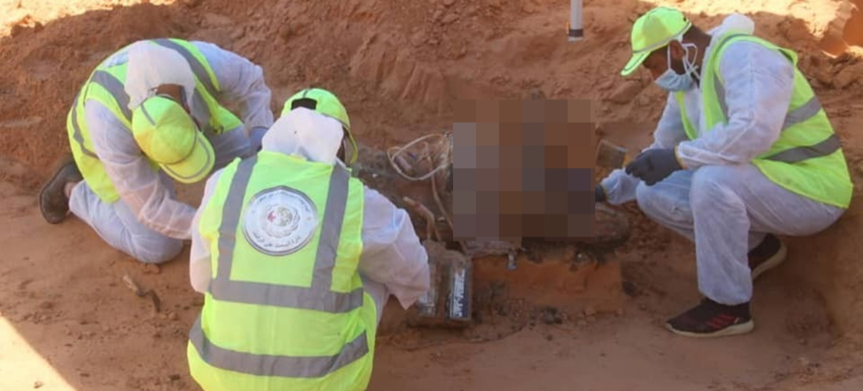 Libya'da bir toplu mezar daha bulundu