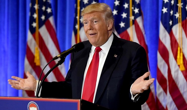 Trump 76 dakika boyunca 'düzgün' soru soracak muhabir aradı!