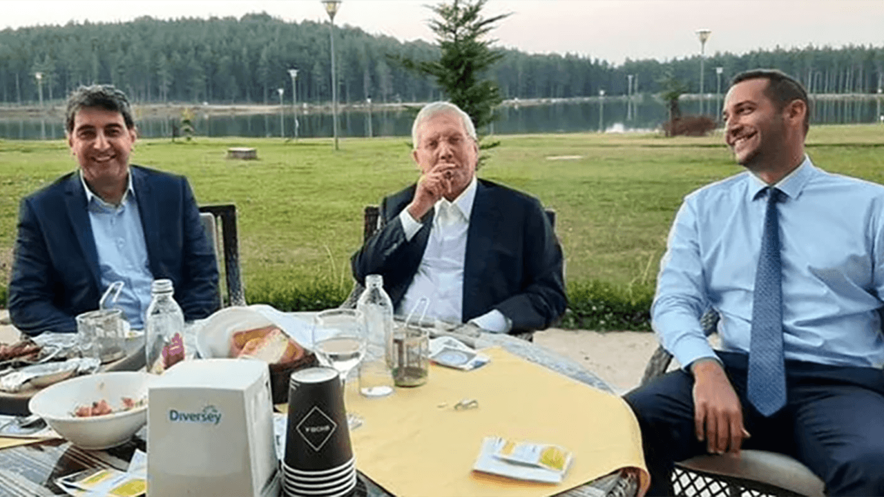 Fenerbahçe'nin eski başkanı Aziz Yıldırım, Topuk Yaylası'nda