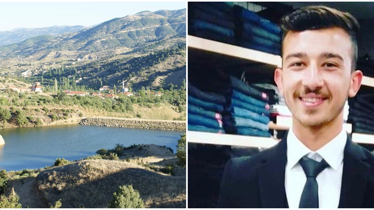 Gölete düşen genç kayboldu