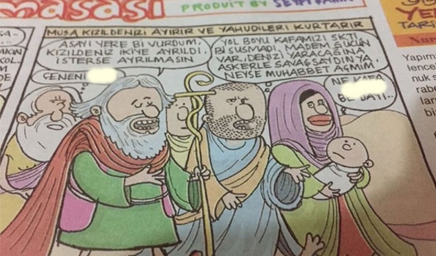 Gırgır Dergisi'nin Hz. Musa peygambere hakaret içeren karikatürü büyük tepki topladı