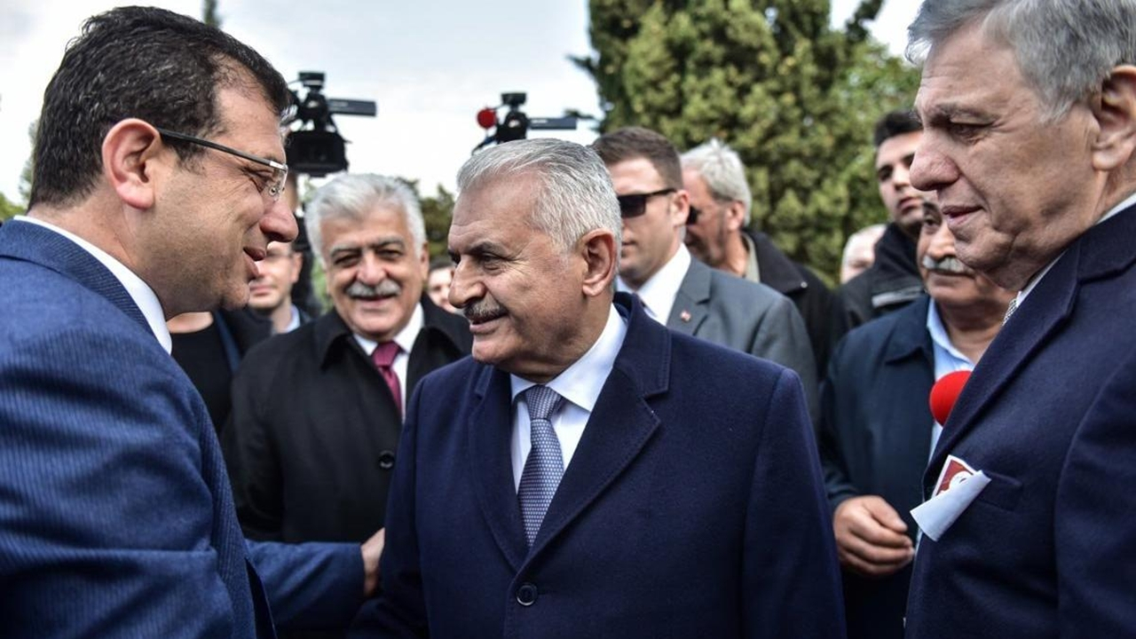 İmamoğlu'ndan Binali Yıldırım'a geçmiş olsun telefonu