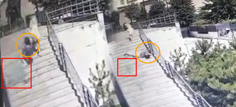 Lüks rezidanstaki feci ölümün görüntüleri ortaya çıktı!