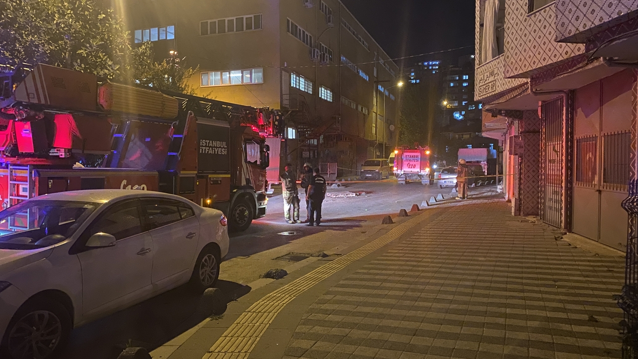 Sarıyer'de korkutan patlama