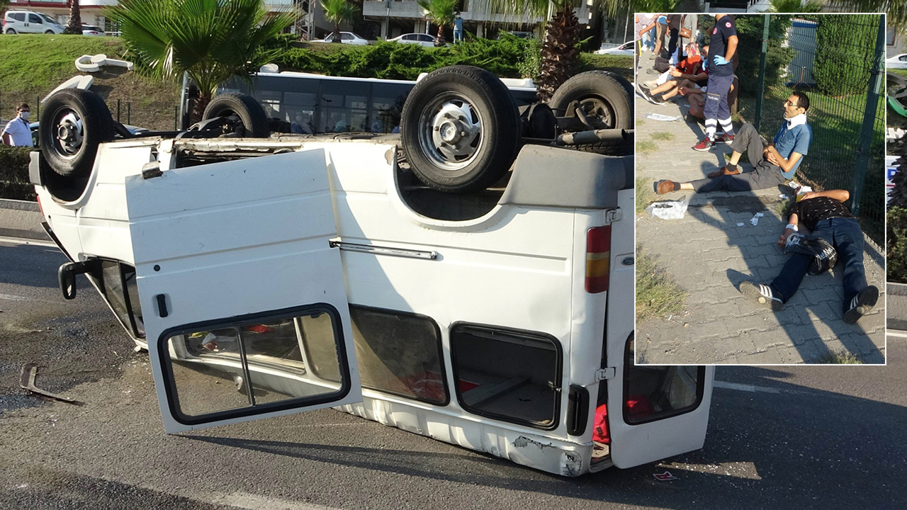 Samsun'da feci kaza, çok sayıda yaralı var