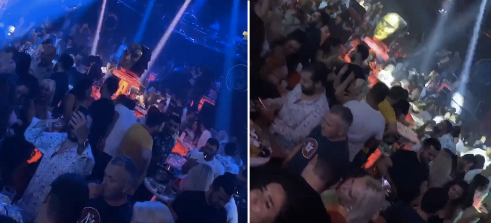 İstanbul’daki gece kulüplerinde korkutan görüntüler kamerada