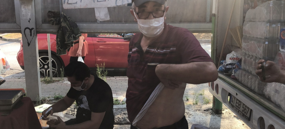 Pazarda kurşun yedi satışa devam etti